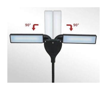 Пюпитрная лампа — 28 светодиодов — питание от аккумулятора или USB!