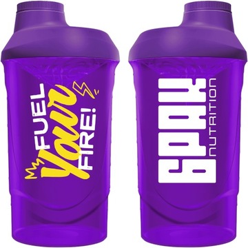 SHAKER 600 ml 6PAK Szczelny Solidny Szejker z SITKIEM Do Białka Odżywek