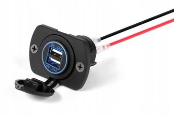 Крышка для USB-розетки MUS РАМКА ДЛЯ УСТАНОВКИ USB-РОЗЕТКИ + КАБЕЛЬ.