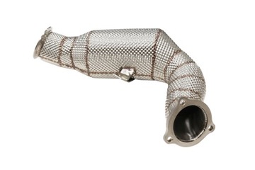 DOWNPIPE PORSCHE MACAN S TURBO 14+ HEAT SHIELD