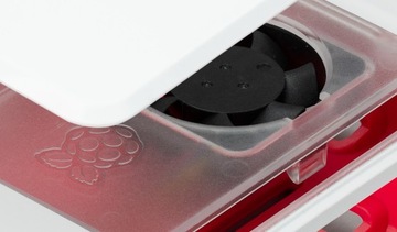 Obudowa Raspberry Pi Obudowa do Pi 5 Czerwono/biała