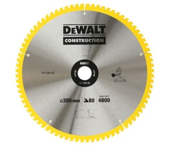 Tarcza do cięcia drewna 80 zębów DeWalt