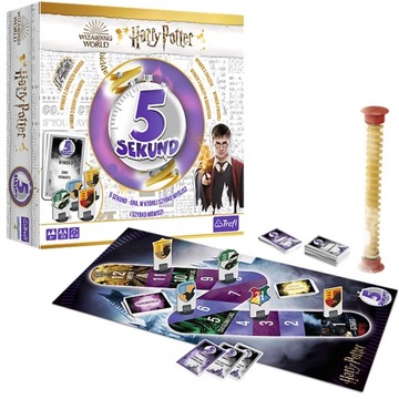 TREFL GRA 5 SEKUND HARRY POTTER PLANSZOWA 8+