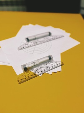 Инструмент для рисования Rollergraf, линейка, набор для рисования линеек 15 см и 22 см