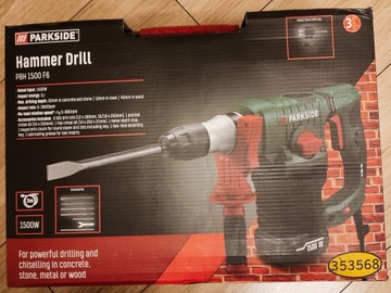 ЧЕХОЛ ДЛЯ ПЕРФОРАТОРА PARKSIDE PBH 1500