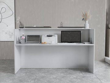Стойка ресепшн R25 200x70см LED