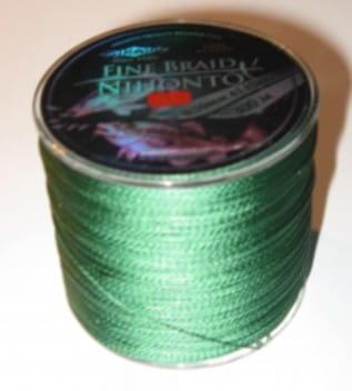 Plecionka nihonto fine braid zielona 0,45mm/300m