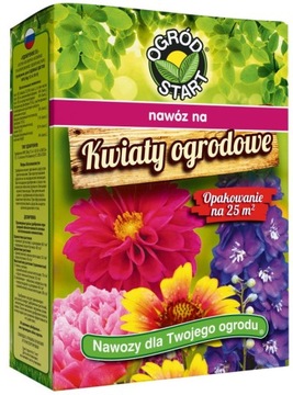 Nawóz na kwiaty ogrodowe 1kg karton Ogród Start