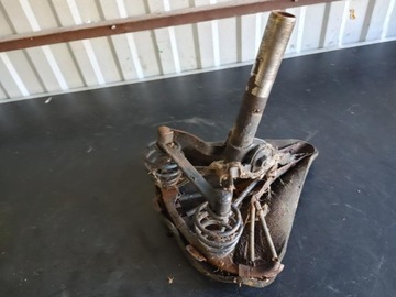 STARY ZABYTKOWY POLSKI ROWER PRL SIEDZENIE LOGO