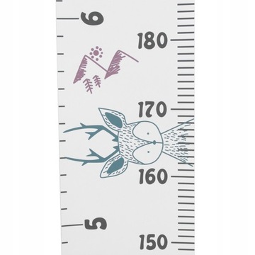 НАКЛЕЙКА НА СТЕНУ ДЛЯ ИЗМЕРЕНИЯ ВЫСОТЫ ДЛЯ ДЕТЕЙ 200 СМ