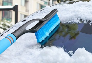 ТЕЛЕСКОПИЧЕСКИЙ СКРЕБОК ДЛЯ ОКОН 2в1 ДЛИННЫЙ