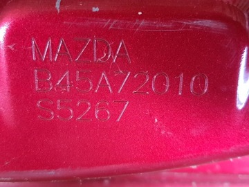 ДВЕРЬ ЗАДНЯЯ ПРАВАЯ MAZDA 3 III СЕДАН 15- B45A72010
