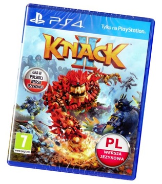 KNACK 2 II PS4 Nowa Pudełkowa FULL PL