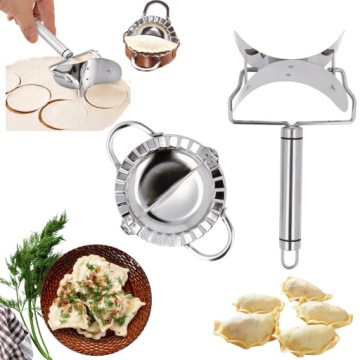 Zestaw Wykrawacz Ciasta + Foremka Forma Do Pierogów Ravioli NŻ96