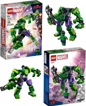 LEGO SUPER HEROES 76241 MECHANICZNA ZBROJA HULKA
