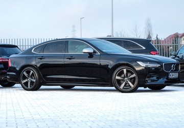 Volvo S90 II Sedan 2.0 D3 150KM 2020 Volvo S90 R-Design Kraj. nappa 4xPamięć ACC Keyles Blis Kamera Pilot Assist, zdjęcie 4