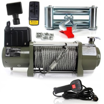 WYCIĄGARKA SPIDER WINCH 13000 LBS 6T STALOWA