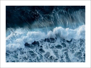 Плакат для домашнего декора Городской пейзаж 70x50 K05