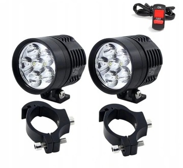 Halogeny 60W 6000LM lampy reflektory lightbar LED