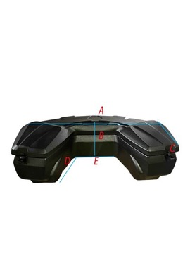 KUFER TYLNY DO QUADA ATV CFMOTO 1000 850