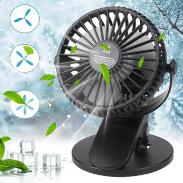 GROWBOX НАСТОЛЬНЫЙ ВЕНТИЛЯТОР МИНИ-БЕСПРОВОДНОЙ ВЕНТИЛЯТОР С ЗАЖИМОМ 2800 мАч USB