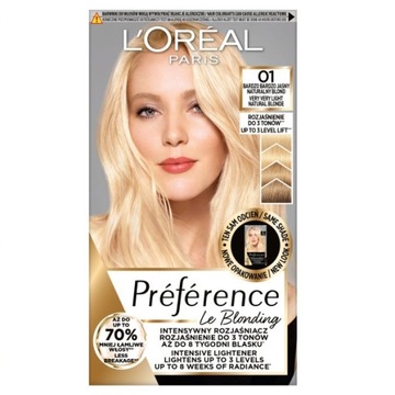 LOREAL Preference Le Blonding farba do włosów 01