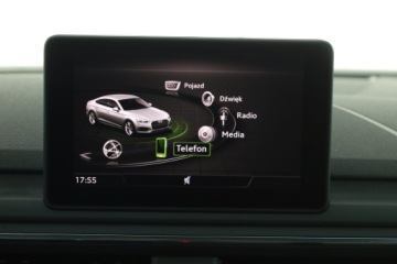 Audi A5 F5 Sportback 2.0 TFSI 252KM 2017 Audi A5 2.0 TFSI, Salon Polska, 4X4, Automat, zdjęcie 9