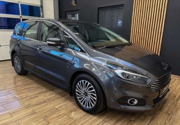 Ford S-Max II Van 2.0 EcoBlue 190KM 2018 Ford S-Max 2.0 190KM navi GWARANCJA bezwypadkowy 7osNOWA SKRZYNIA, zdjęcie 4