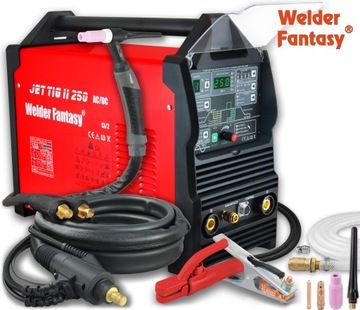 ИНВЕРТОРНЫЙ СВАРОЧНЫЙ АППАРАТ TIG AC/DC JET TIG II 250 ALUMINIUM INOX PULS