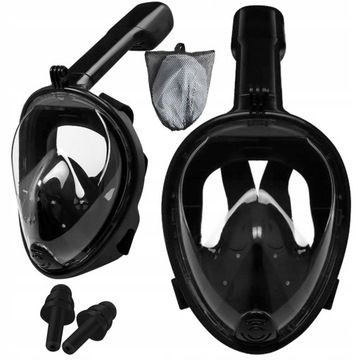 МАСКА ПОЛНОЛИЦЕВАЯ ДЛЯ ДАЙВИНГА для подводного плавания, СКЛАДНАЯ, размер S/M, НЕ ЗАТУПАЕТСЯ.