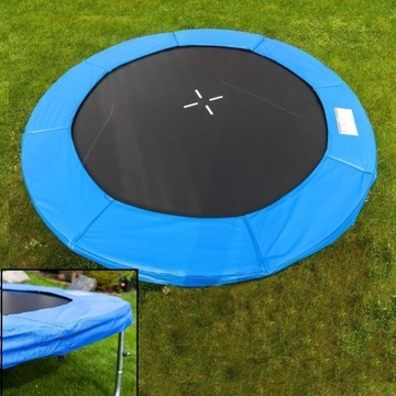 Niebieska osłona na sprężyny do trampoliny Bituxx zabezpieczenie 305cm 10FT
