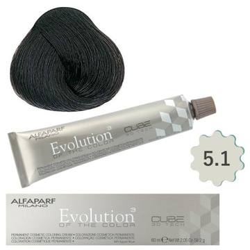 Alfaparf Evolution Farba do włosów 60ml 5.1