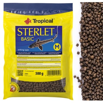 TROPICAL STERLET BASIC M pokarm dla jesiotrów 1l