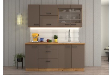 ZESTAW SZAFEK KUCHENNYCH DO ANEKSU KUCHENNEGO 180 CM