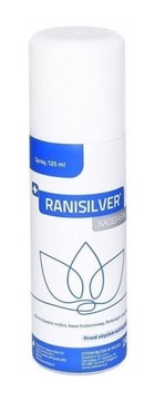 Ranisilver, spray wspomagający gojenie ran, 125 ml