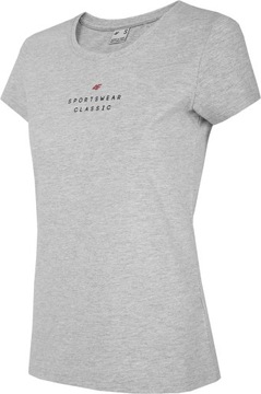 Koszulka damska 4F T-SHIRT BAWEŁNA TSD018 XS