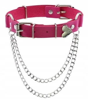 Got Hip Hop Rock serce Choker naszyjnik czoker