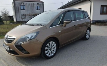 Opel Zafira C Tourer 1.4 Turbo ECOTEC 120KM 2014 Opel Zafira 1.4TB 2014r Navi PDC Brazowy Metalik Sprowadzony Oplacony, zdjęcie 4