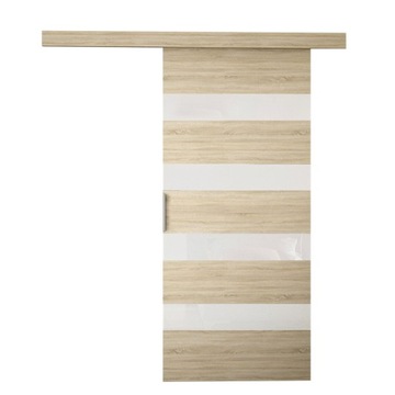 DRZWI PRZESUWNE naścienne BRANDO V 80 cm Sonoma