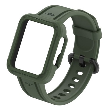 PASEK Z ETUI DO XIAOMI MI WATCH LITE ZIELONY
