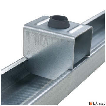 Черная акустическая подвеска для гипсокартона, шумоизоляция, звукоизоляция потолка