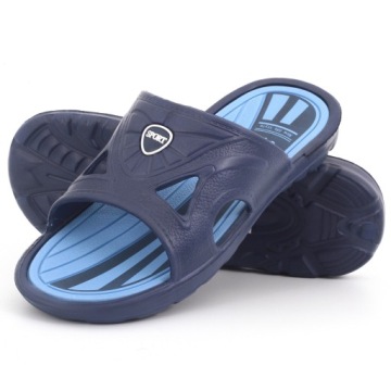 МУЖСКИЕ ЛЕГКИЕ СПОРТИВНЫЕ ШЛЕПКИ ДЛЯ БАССЕЙНА, МЯГКАЯ ПЕНА