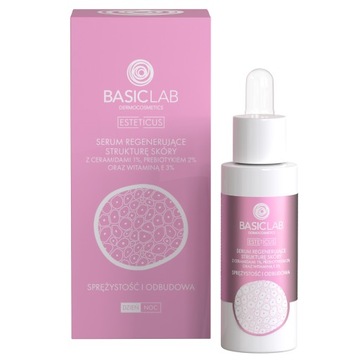 BasicLab, Сыворотка, восстанавливающая структуру кожи и цвет лица