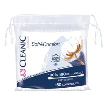 Patyczki higieniczne Cleanic Soft&Comfort 160 szt.