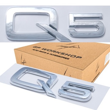 EMBLEMAT AUDI Q5 ZNACZEK LOGO KLAPA BAGAŻNIKA TYŁ