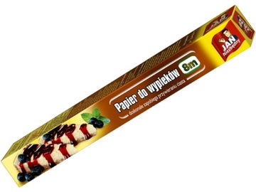 JAN NIEZBĘDNY PAPIER DO WYPIEKÓW PIECZENIA 8 M