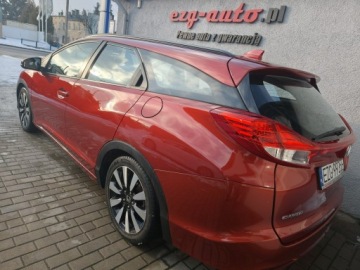 Honda Civic IX Tourer 1.6 i-DTEC 120KM 2014 Honda Civic I właściciel zadbana F 23%Gwarancja, zdjęcie 6