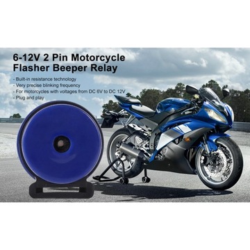 СВЕТОДИОДНЫЙ ПРЕРЫВАТЕЛЬ СИГНАЛА ПОВОРОТА 6-12В 2 КОНТАКТА