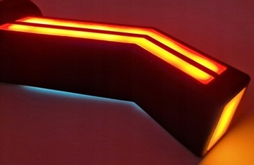 Светодиодный габаритный фонарь NEON с динамическим указателем поворота 12/24В