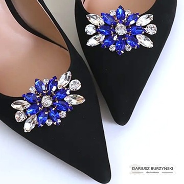 Сапфир УКРАШЕНИЕ КОМСАФИР ДЛЯ ОБУВИ ДЛЯ ОБУВИ СУМКИ БРОШЬ ЗАЖИМ